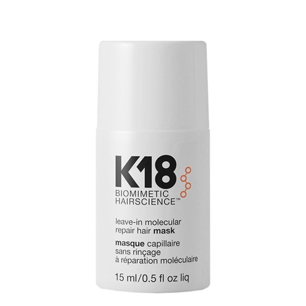 K18 Leave-In Molecular Repair Hair Mask 15ml Travel Size